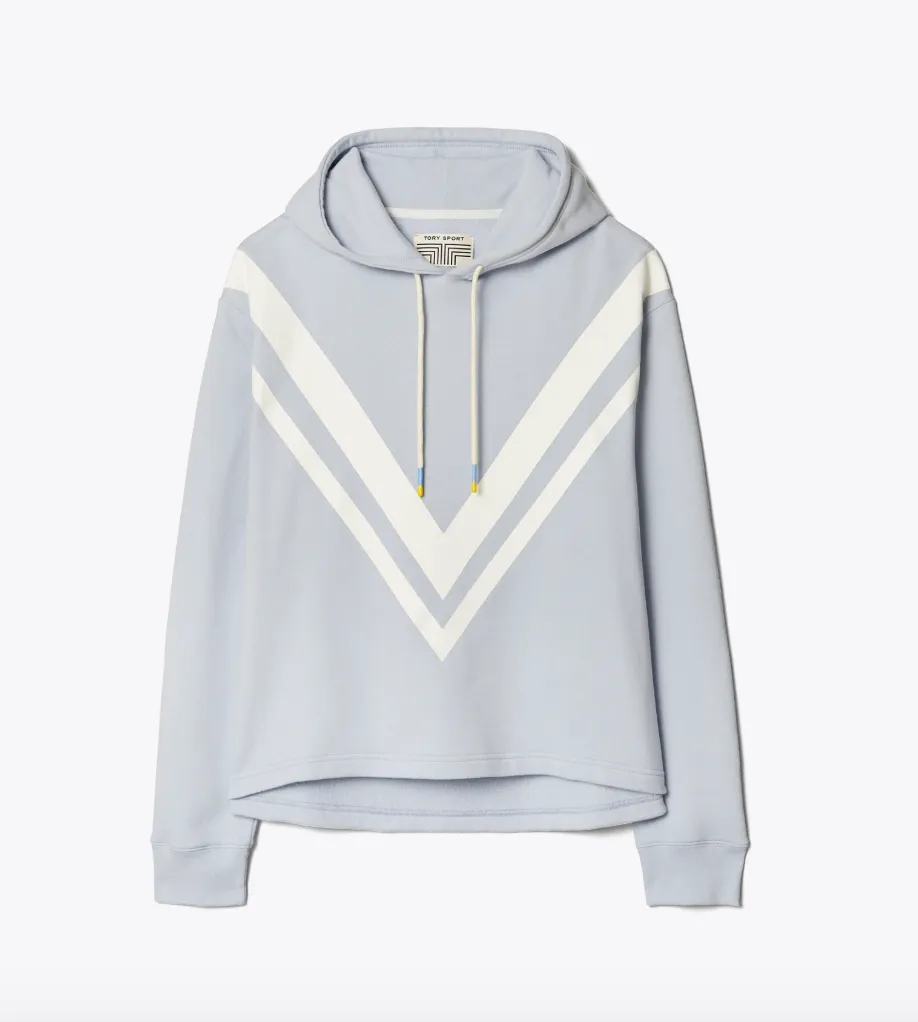 French Terry Chevron Hoodie