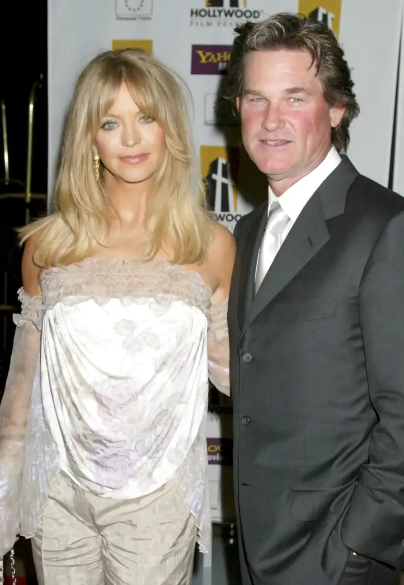 Goldie Hawn Kurt Russell Love Story Throughout the Years