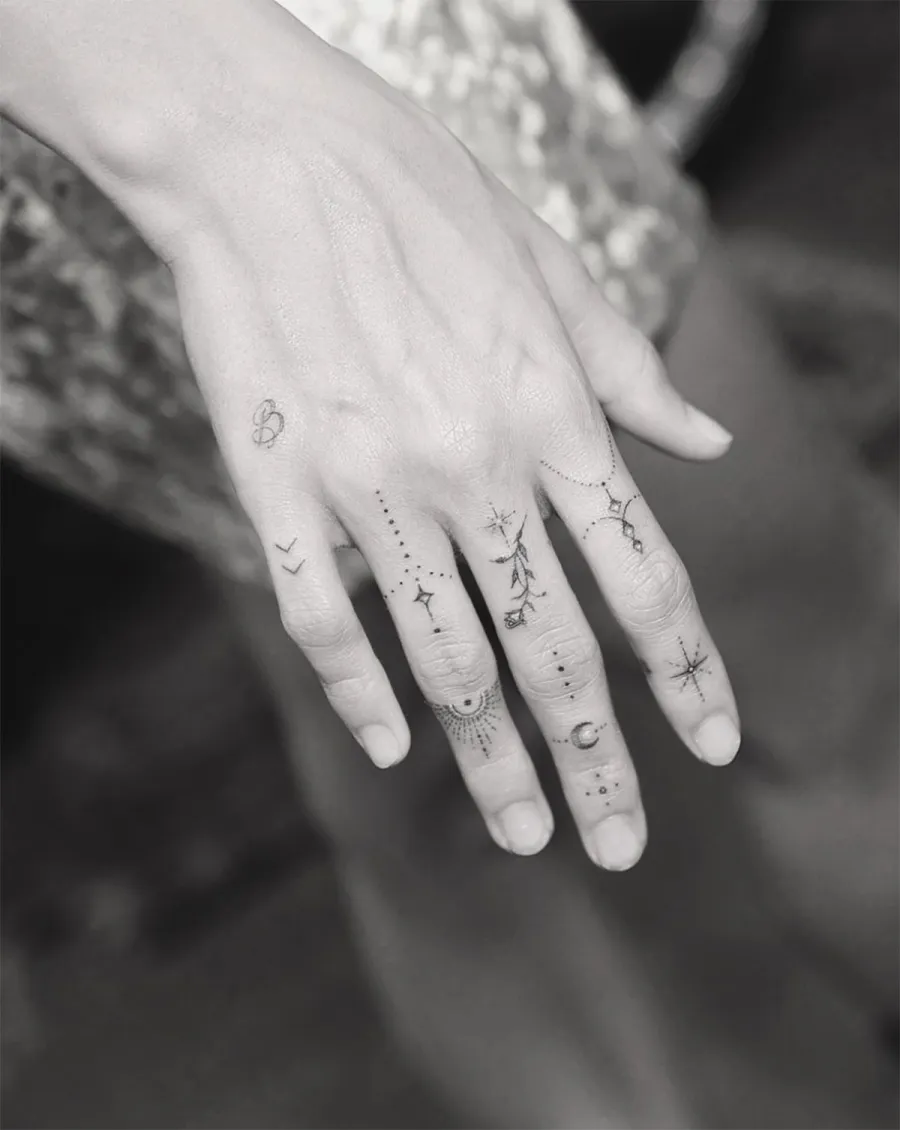 A Guide to Hailey Baldwin's 20 Tattoos