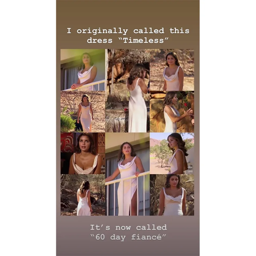 Hannah Ann Sluss Jokes About Her &lsquo;Bachelor&rsquo; Engagement Dress Calling It the &rsquo;60 Day Fiance&rsquo; Gown