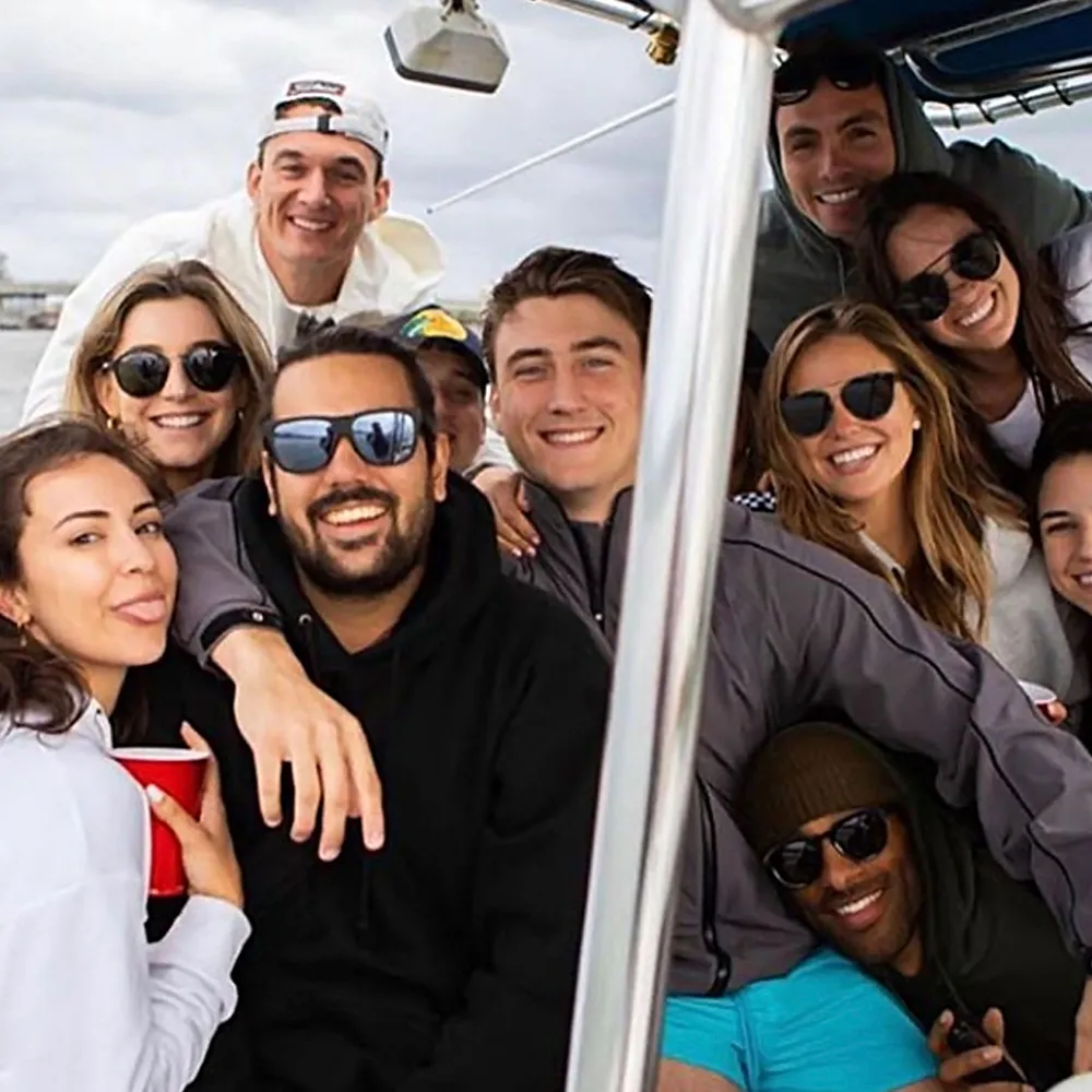 Hannah Brown Tyler Cameron Quarantine Crew Photo Is Too Cute