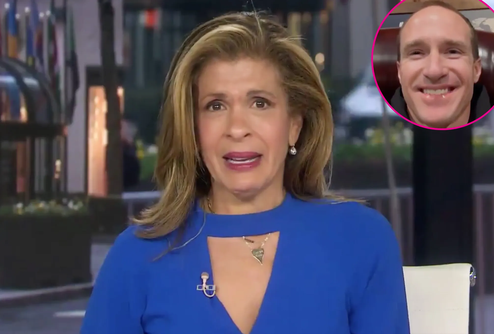 Hoda Kotb Tears Up on Today After Powerful Drew Brees Interview