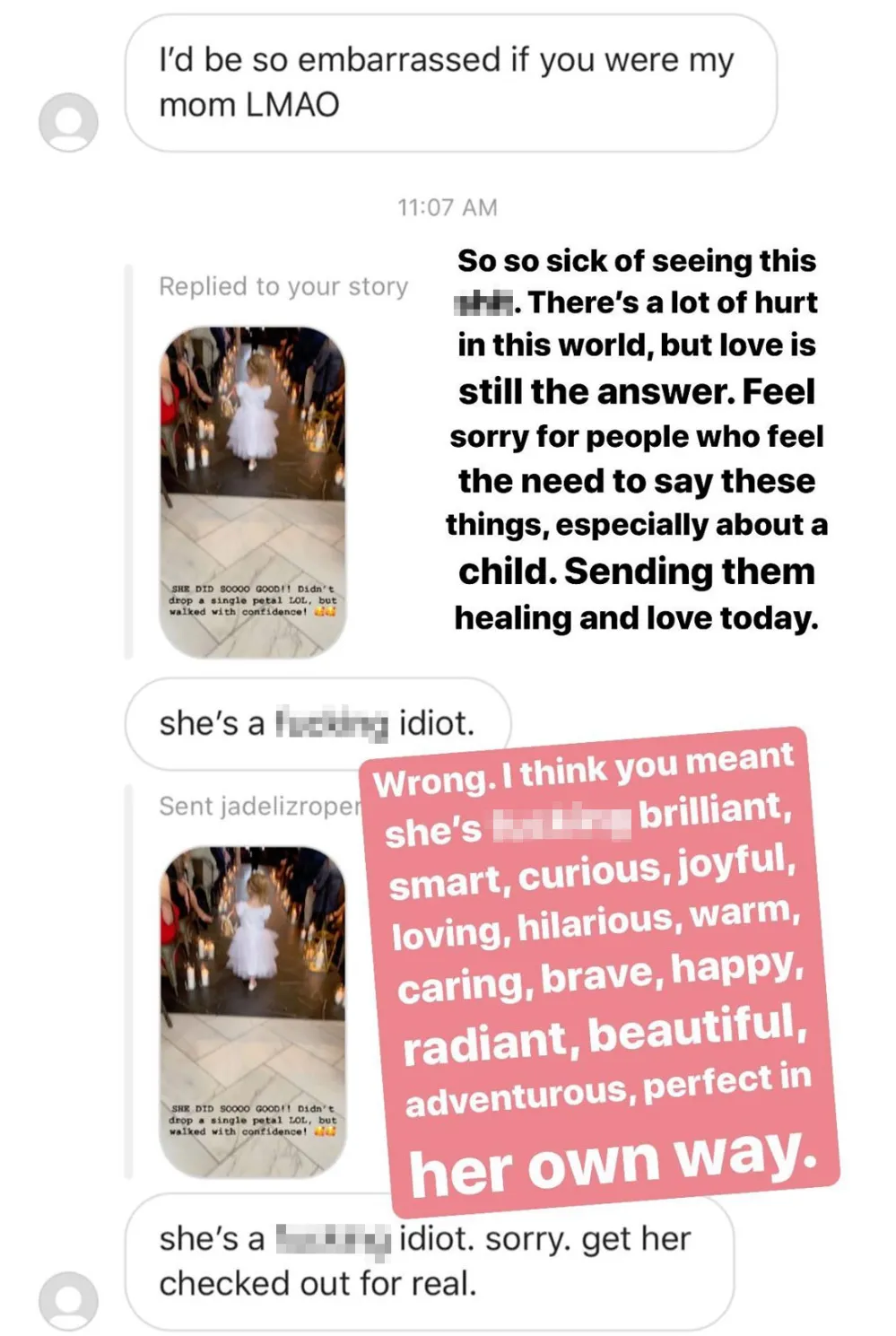 Jade Roper and Emerson Social Media Trolls