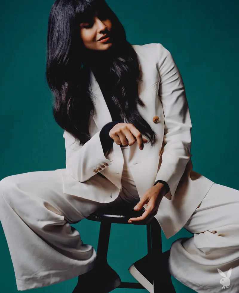 Jameela Jamil Poses Unretouched For Playboy Spring Issue