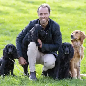 James Middleton Dines With His Beloved Dogs While Social Distancing Amid the Coronavirus Outbreak