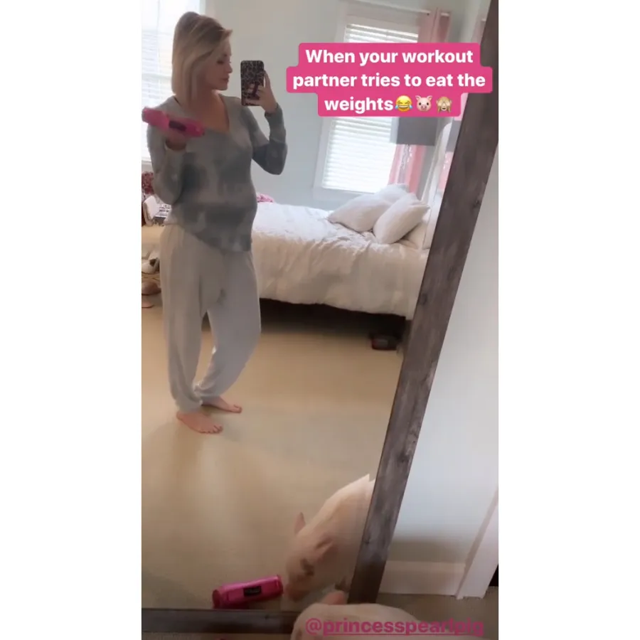 Jenna Cooper baby bump