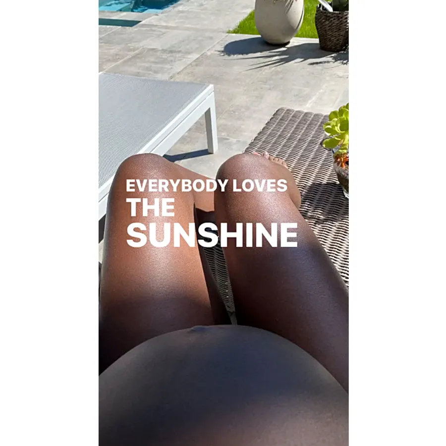 Jodie Turner-Smith Third Trimester Bikini Bumps