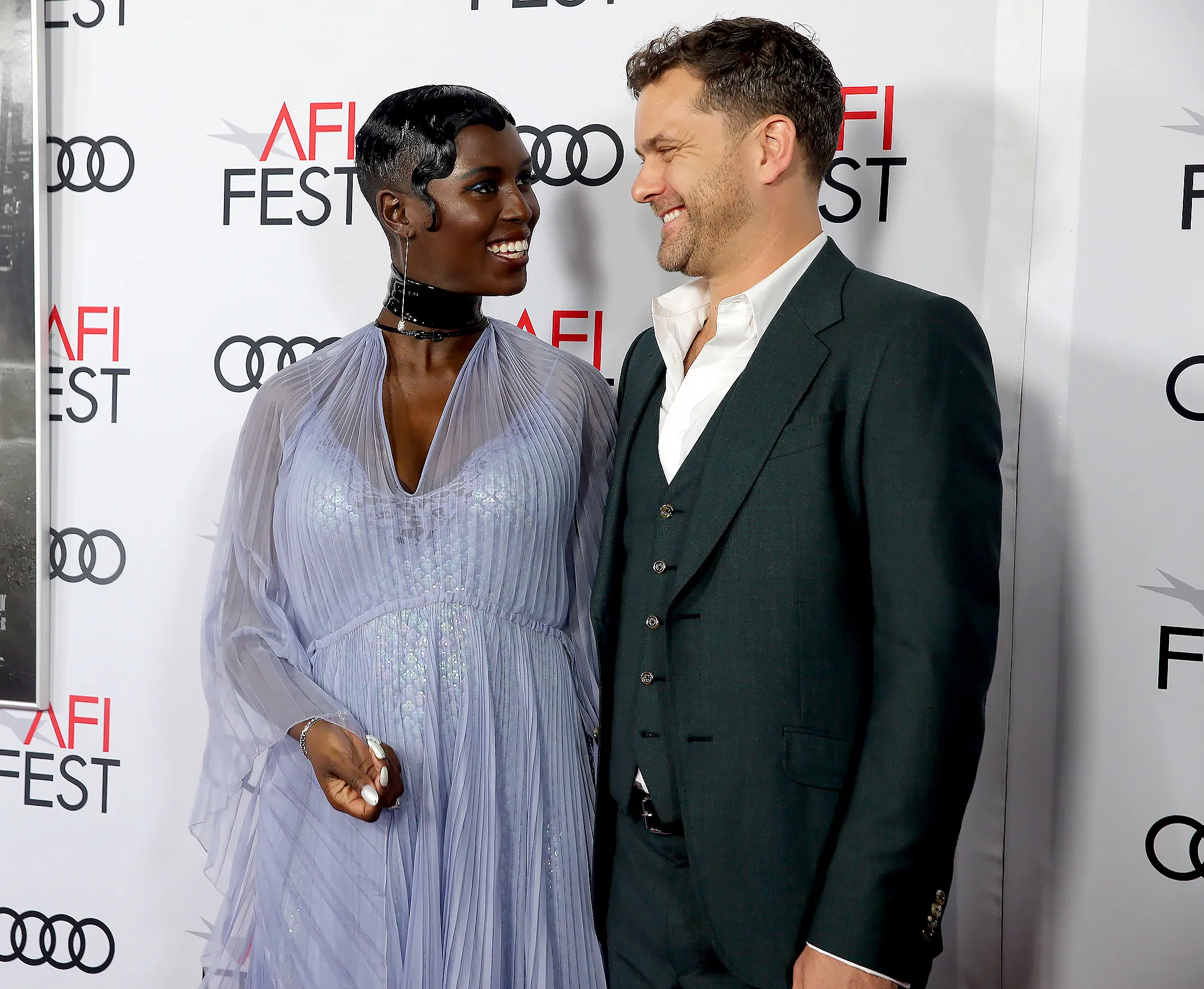 Jodie Turner-Smith and Joshua Jackson Joke About Scheduling Sex