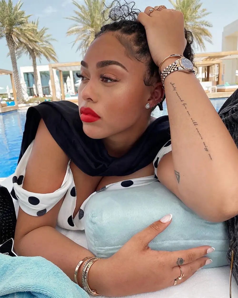 Jordyn Woods Debuts Arm Tattoo On Instagram