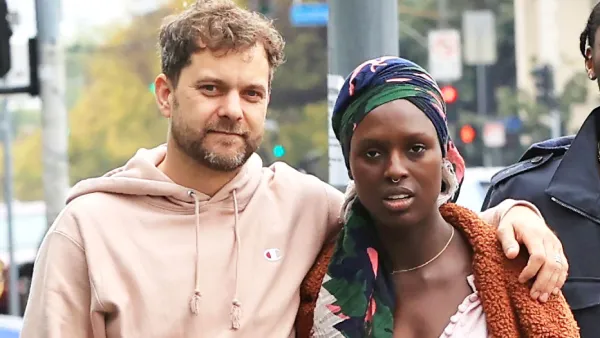 Joshua Jackson Puts His Arm Around Pregnant Wife Jodie Turner-Smith as They Step Out With His Mom