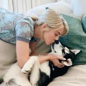 Julianne Hough and More Stars Bond With Their Pets During Coronavirus Quarantine