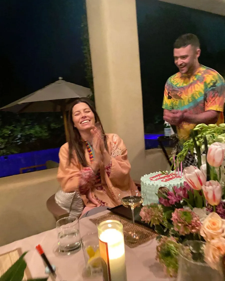 Justin Timberlake Throws Jessica Biel a Pajama Party for Her 38th Birthday