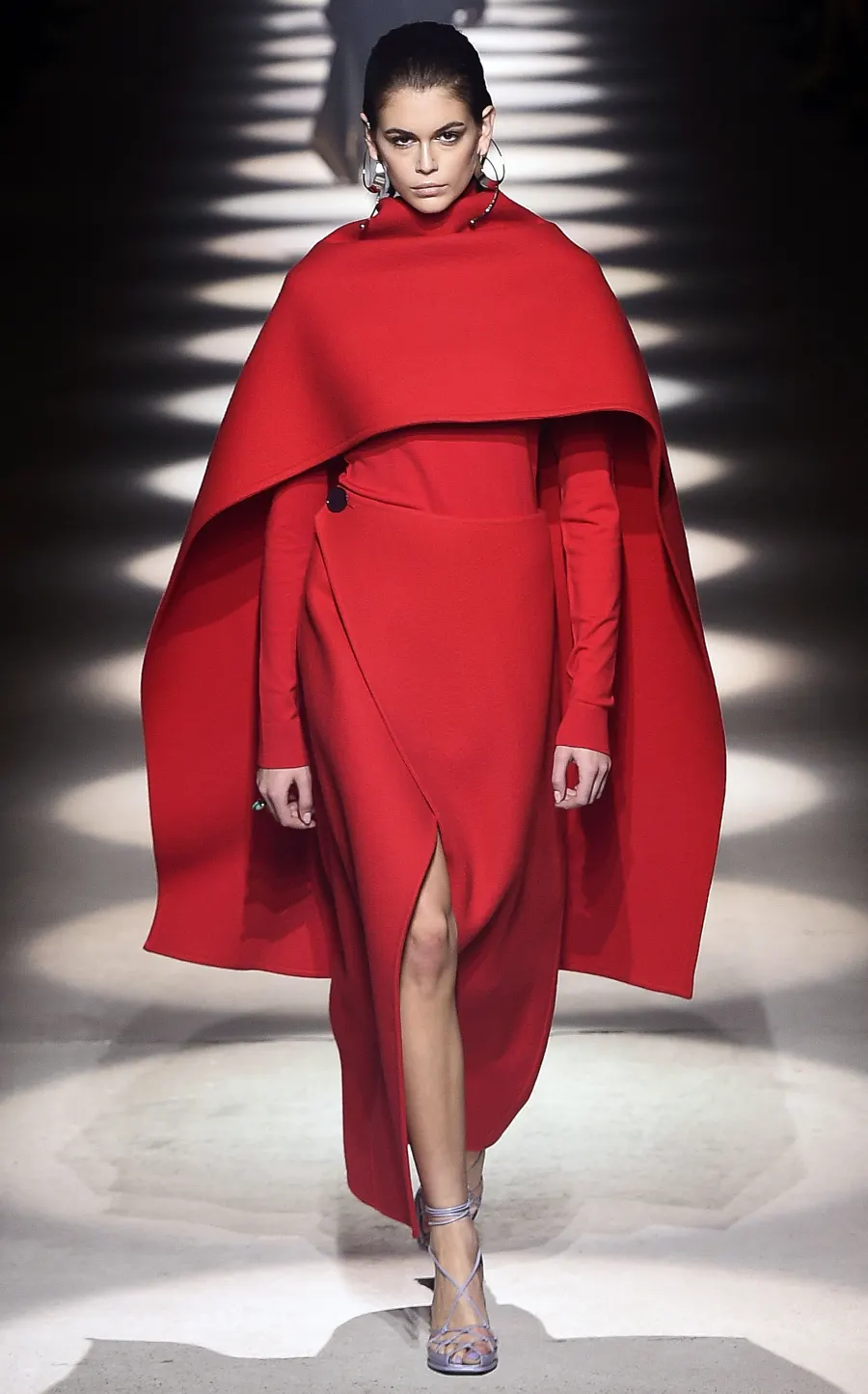 Kaia Gerber Paris Fashion Week Runway