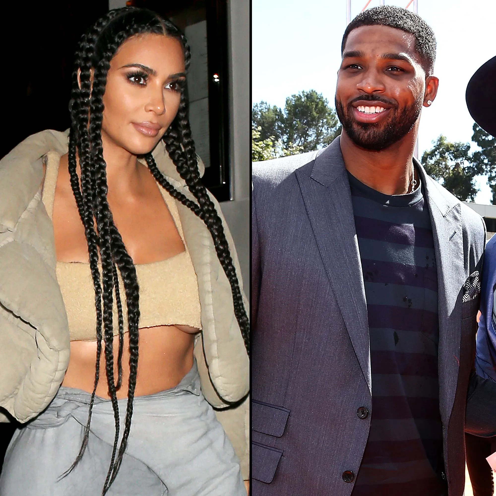 Kim Kardashian Cheering Loud Tristan Thompson His Birthday