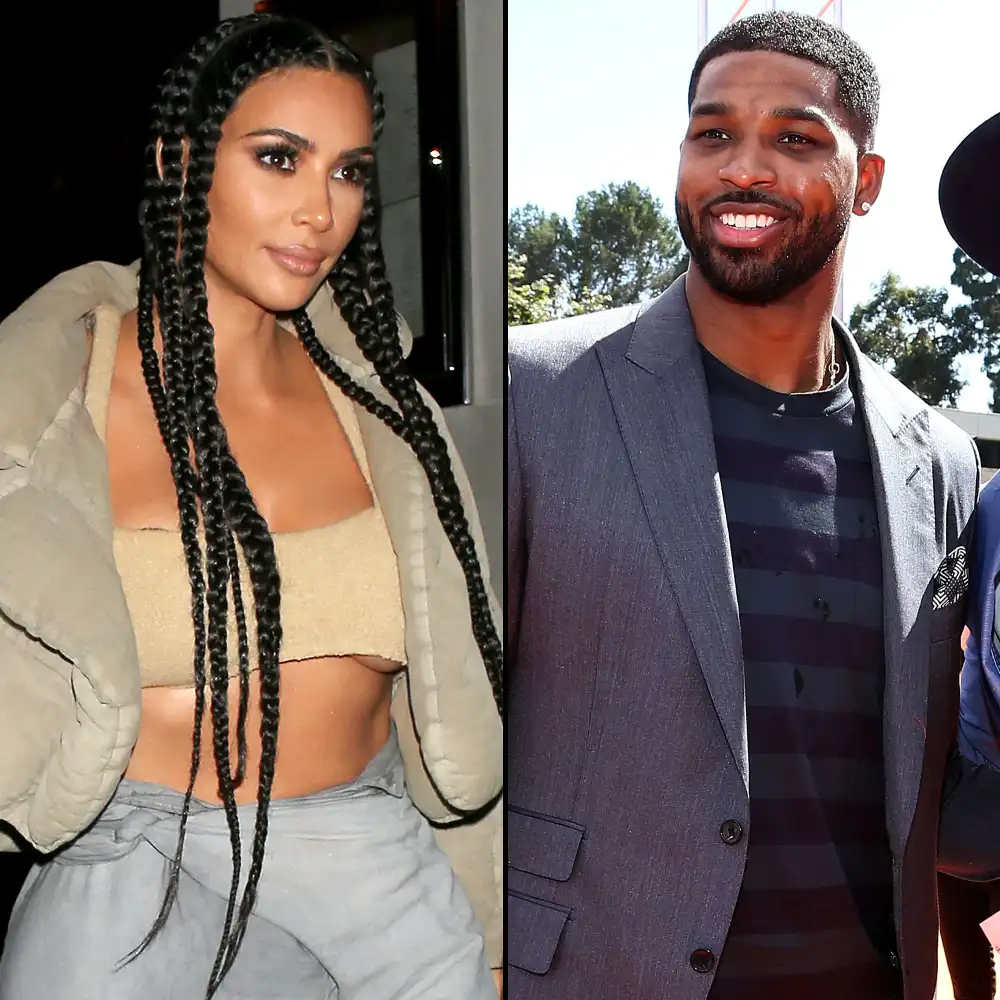Kim Kardashian Cheering Loud Tristan Thompson His Birthday