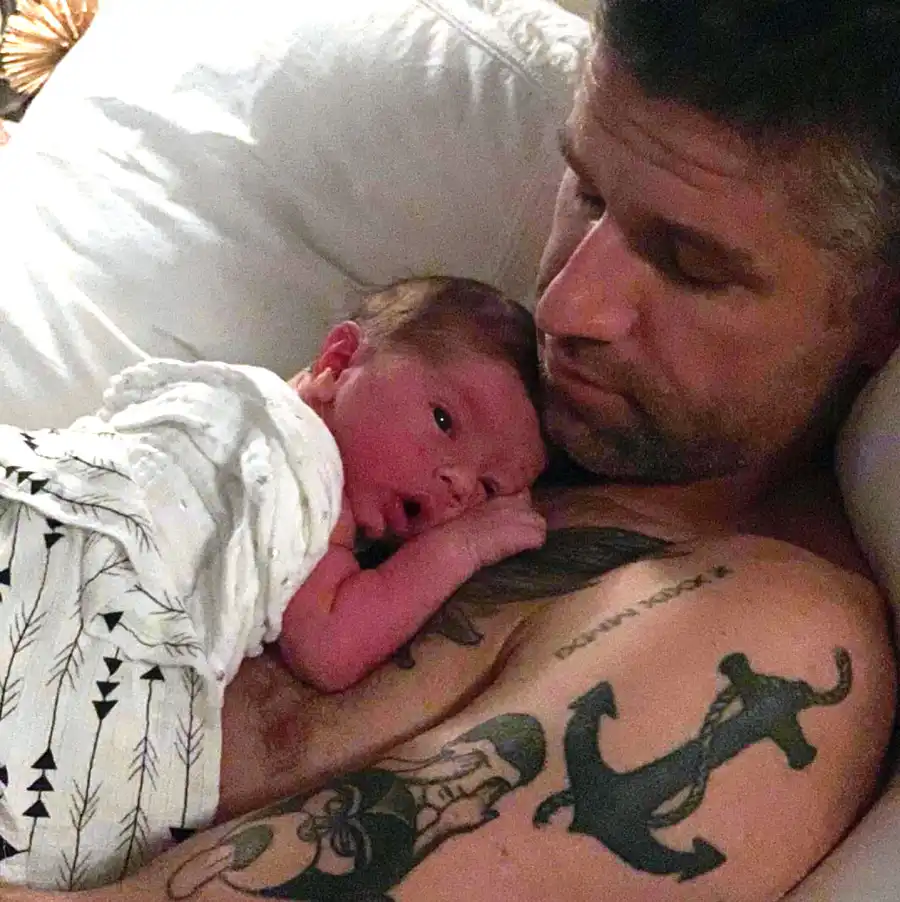 Kyle Martino Shares First Photos of New Baby With 'Rockstar' Estranged Wife Eva Amurri