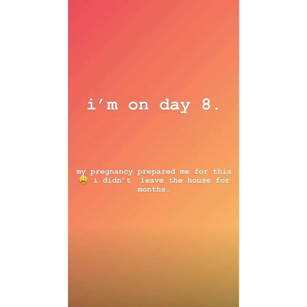 Kylie Jenner pregnancy quarantine