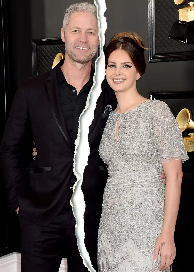 Lana Del Rey Sean Sticks Larkin Celebrity Splits of 2020