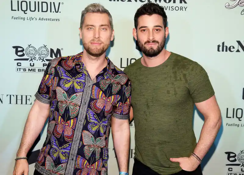 Stars Struggling to Conceive Lance Bass Michael Turchin