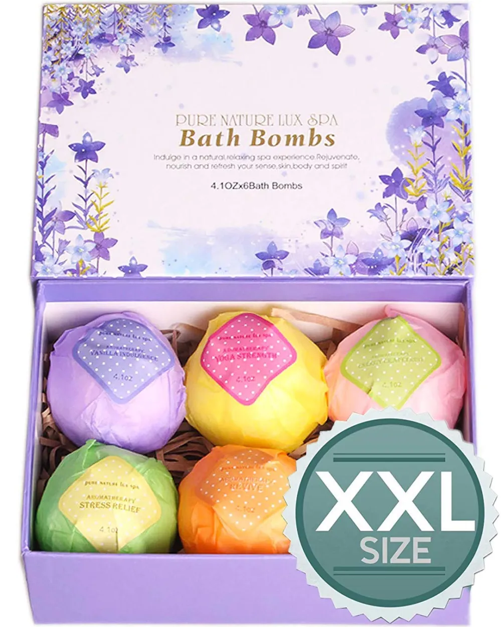 LuxSpa Bath Bombs Gift Se