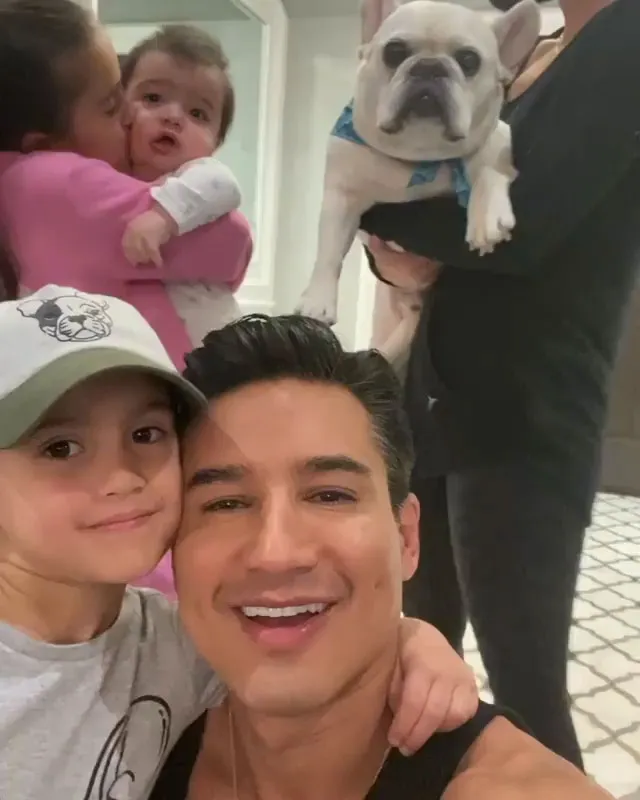 Mario Lopez New French Bulldog