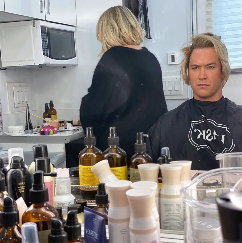 Mark-Paul Gosselaar Transforms Into Zack Morris in a Blonde Wig