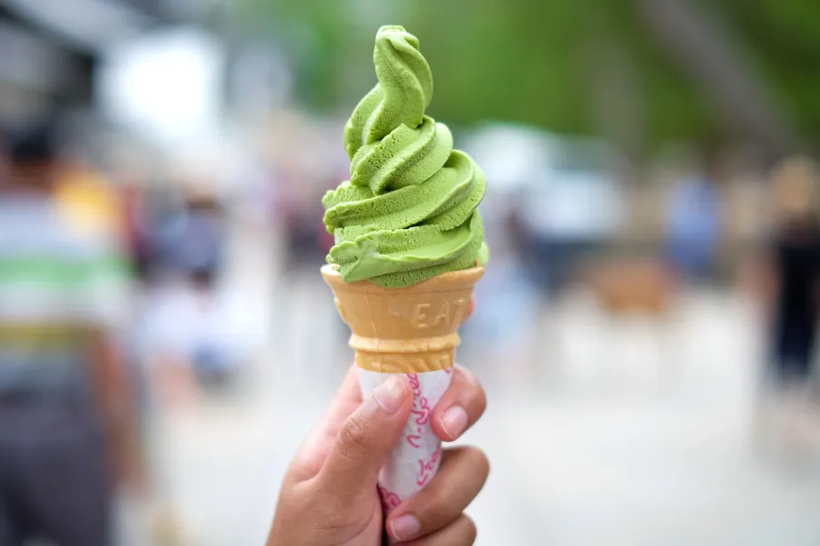 Soft Sertve Matcha Ice Cream Chrissy Teigen Shares Her Favorite Cheat Day Eats