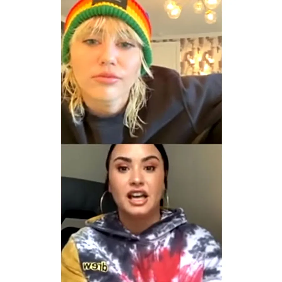 Miley Cyrus Demi Lovato Friendship Throughout the Years