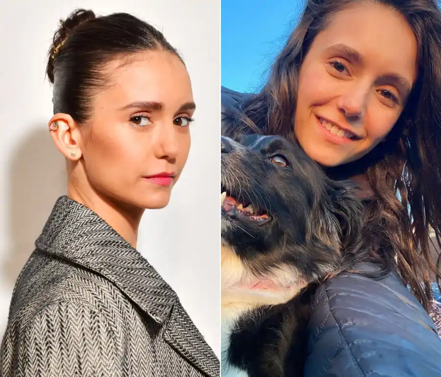 Nina Dobrev Makeup-Free