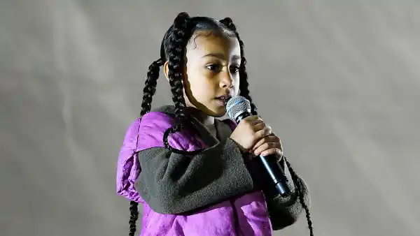 North West Sings Song at Kanye West Yeezy Show During Paris Fashion Week