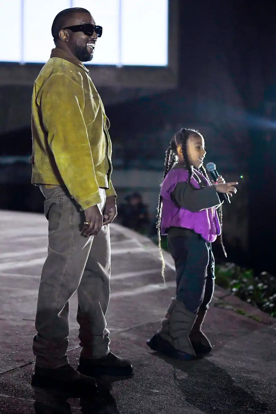 North West Yeezy Runway