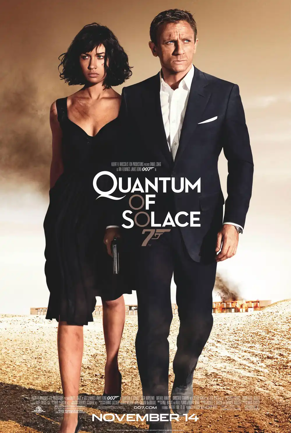 Olga Kurylenko Reveals She&rsquo;s Tested Positive for Coronavirus Daniel Craig Quantum Of Solace