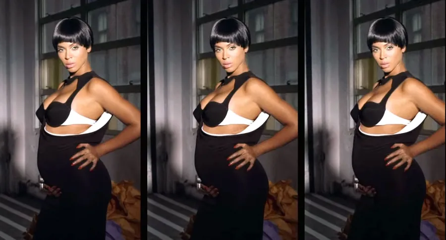 Pregnant Celebrities Showing Baby Bumps Music Videos