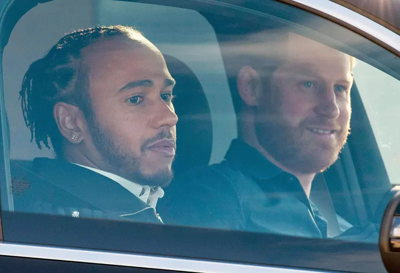 Prince Harry Makes Solo Appearance with Lewis Hamilton During Farewell Tour of Royal Engagement