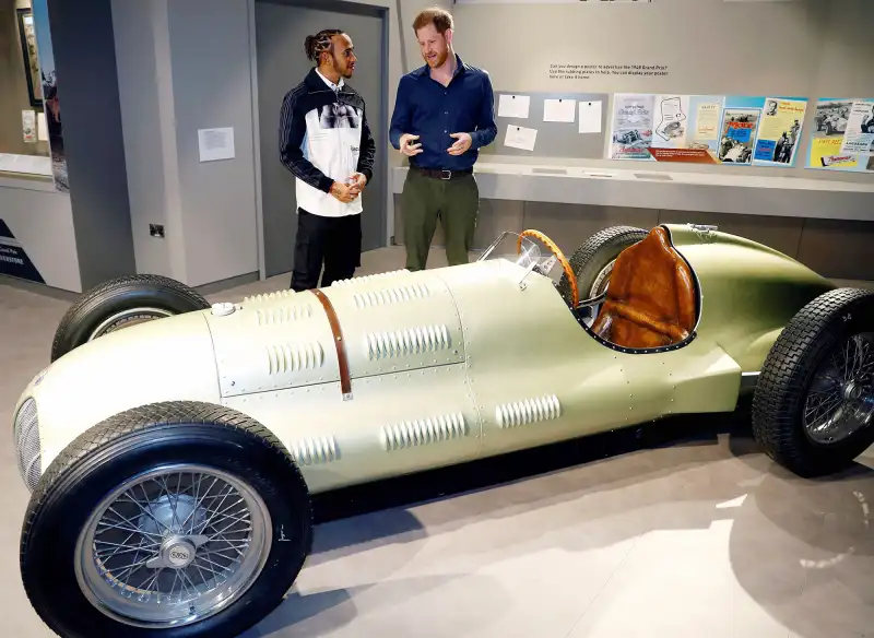 Prince Harry Makes Solo Appearance with Lewis Hamilton During Farewell Tour of Royal Engagement