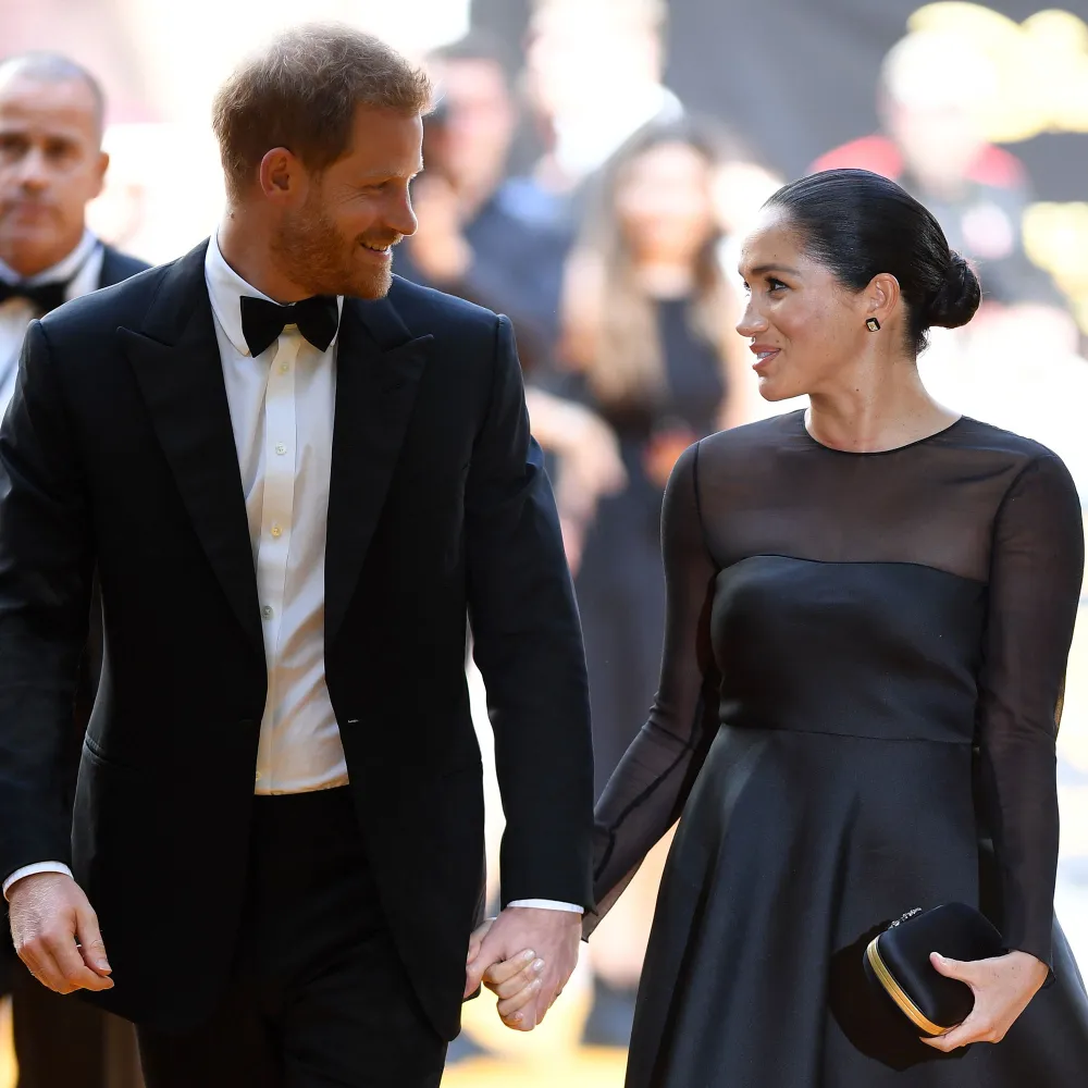Prince Harry and Meghan Markle Lion King
