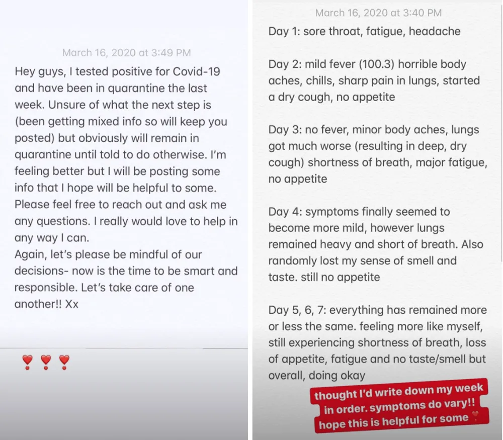 Rachel Matthews Breaks Down Timeline of Her Coronavirus Symptoms After Testing Positive