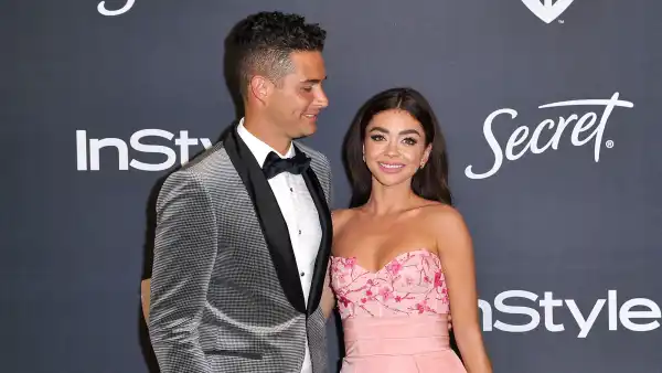 Sarah Hyland Jokes Divorce From Fiance Wells Adams Golden Globes
