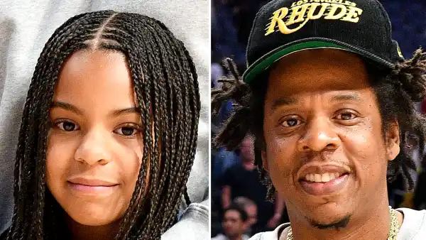 See Blue Ivy Attend NBA Game With Dad Jay-Z