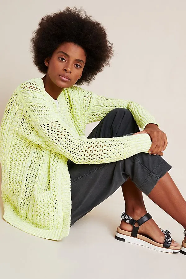 Serenity Cardigan (Lemon)