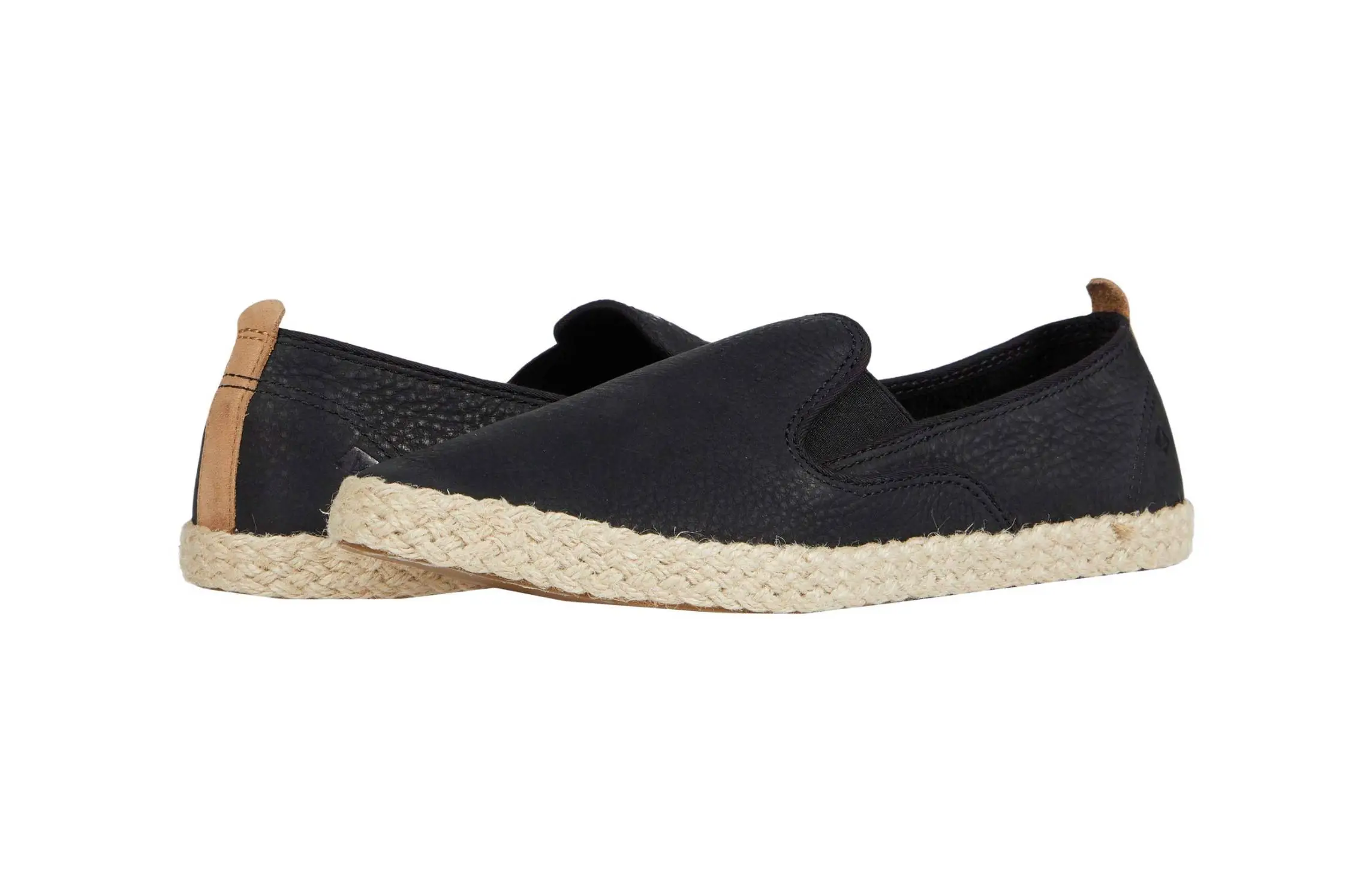 Sperry Sailor Twin Gore Leather/Jute (Black)