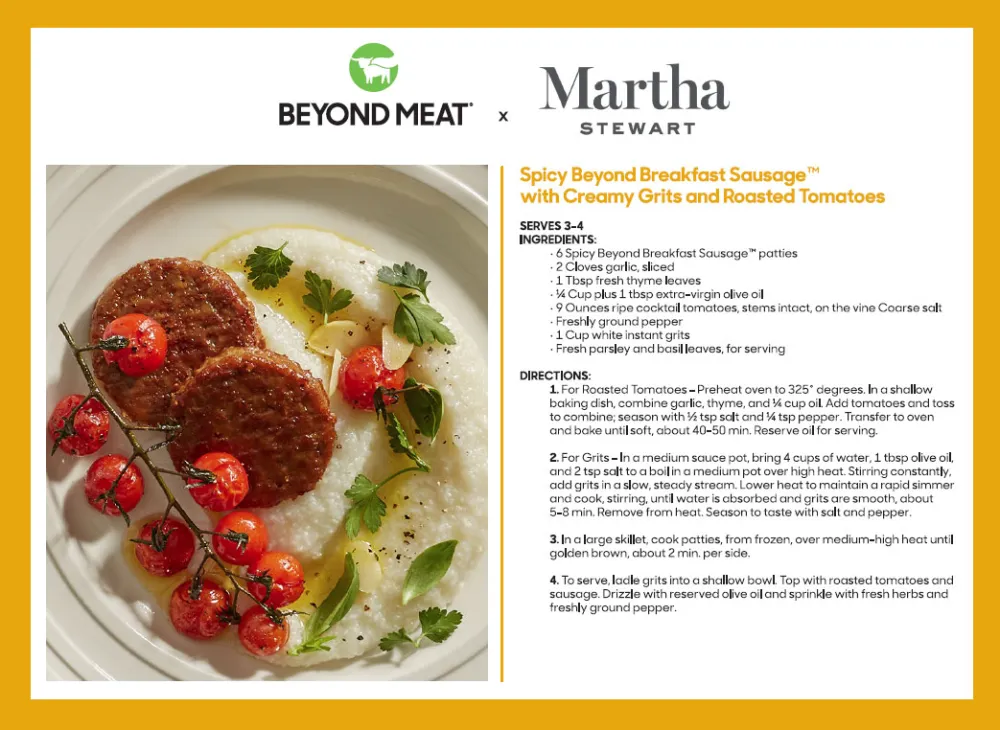 Spicy Beyond Breakfast Sausage Recipe