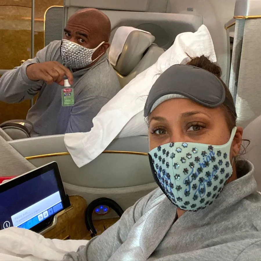 Steve Harvey Stars Prepare Coronavirus Infection With Masks More