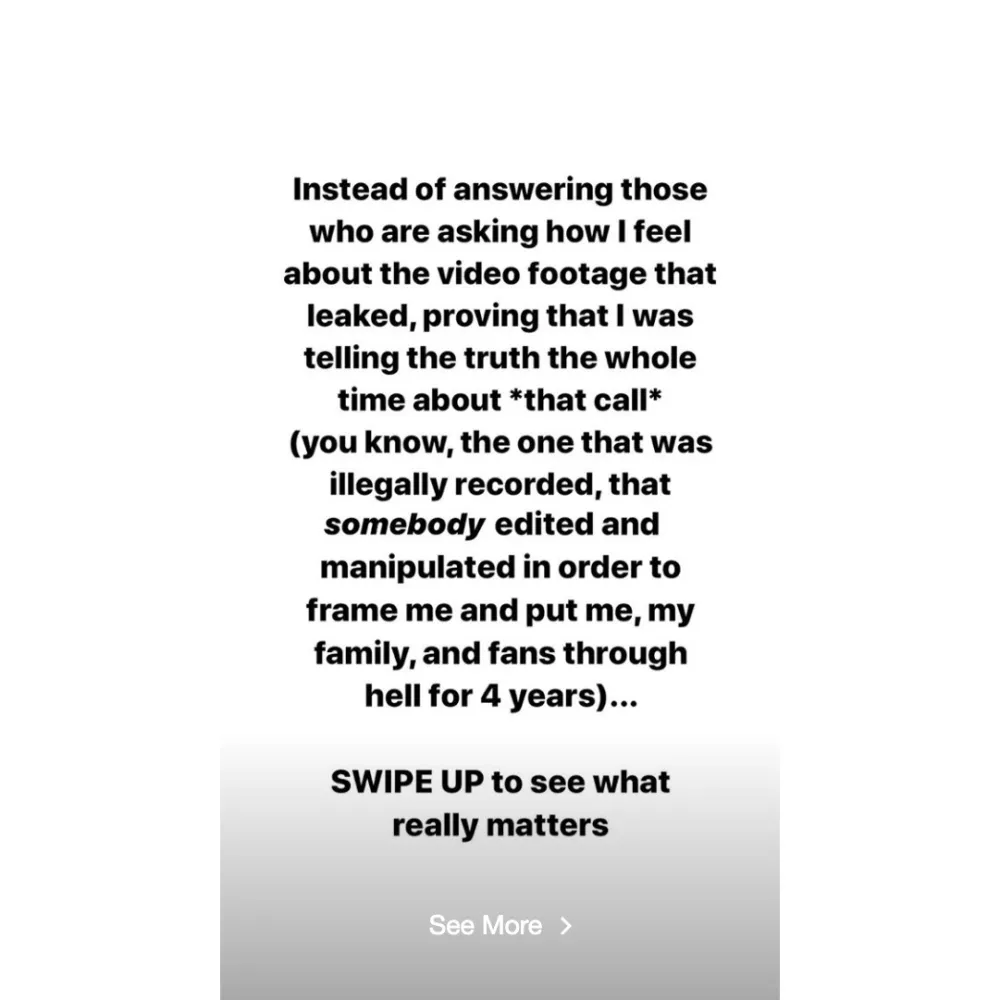 Taylor Swift Responds to Kanye West Leaked Phone Call 2