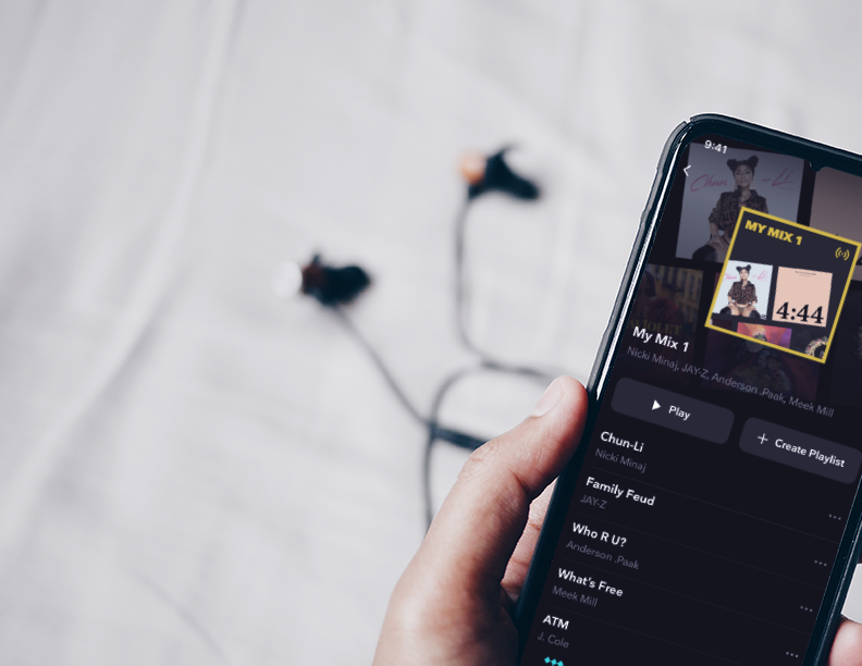 TiDAL- Interface-Lifestyle