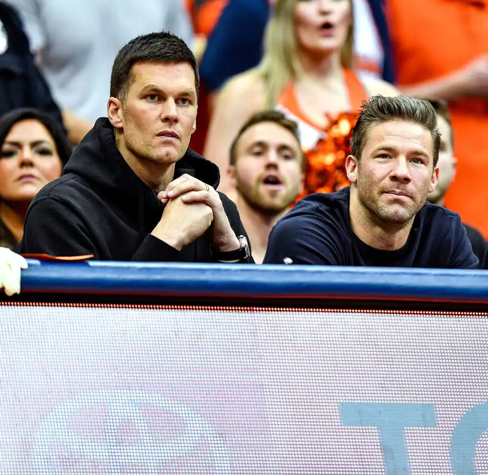 Tom Brady and Julian Edelman Joke About Brady's Free Agency Futur