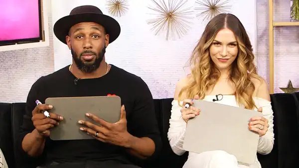 Twitch and Allison Holker Play Not-So Newly Married Game