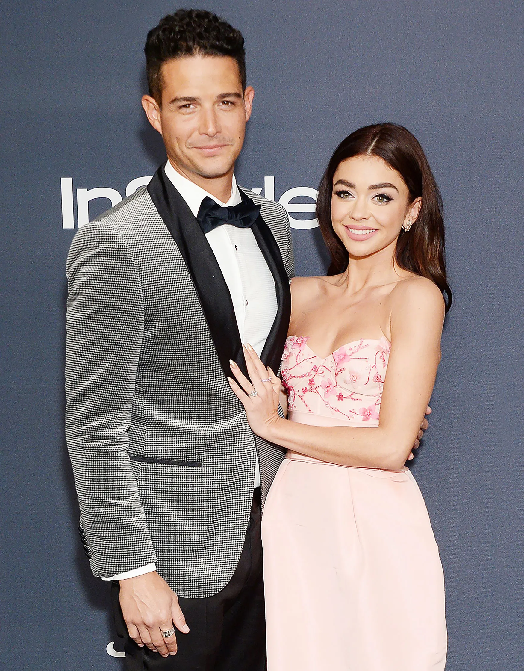 Wells Adams Takes Out Fiance Sarah Hyland’s Hair Extensions