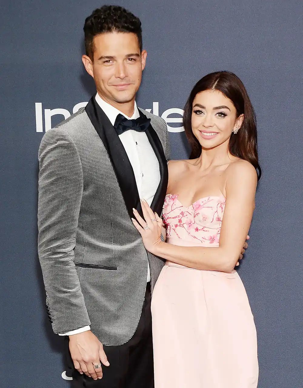 Wells Adams Takes Out Fiance Sarah Hyland&rsquo;s Hair Extensions