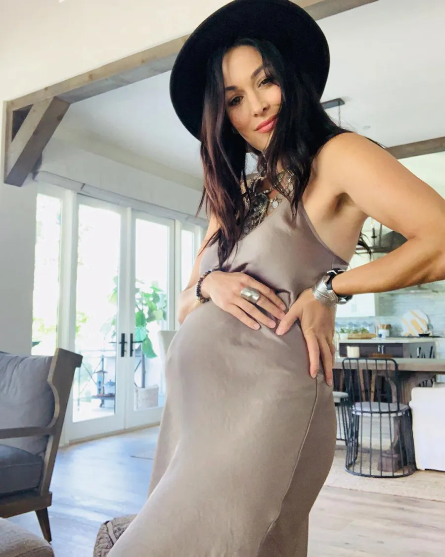 Brie Bella Baby Bump